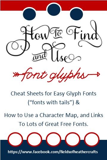 Glyph Font, Fonts Cricut, Silhouette Tutorials, Cricut Projects Beginner, Character Map, Favorite Fonts, Cricut Fonts, Dashboard Design, Cricut Free