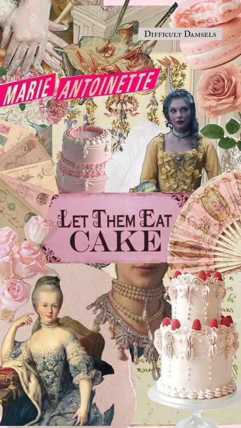 French Revolution Party, Let Them Eat Cake Marie Antoinette, Let Them Eat Cake Aesthetic, Cake Marie Antoinette, Antoinette Aesthetic, Marie Antoinette Aesthetic, Vegas Aesthetic, Craft Shack, Moms Birthday