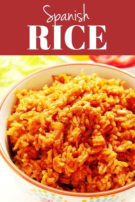 How to: Spanish Rice recipe - my favorite way to make spicy Spanish (or Mexican) rice from scratch! It's so easy and the rice is full of flavor. #sidedish #rice Recipe With Beef Broth, Homemade Spanish Rice, Recipe With Beef, Spanish Rice Recipe Easy, Mexican Dinners, Spanish Rice Easy, Mexican Rice Easy, Spanish Rice Recipe, Recipes Rice