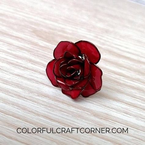 Wire Flowers With Nail Polish, Nail Polish Wire Art, Wire Flowers Nailpolish, Wire And Nail Polish Flowers, Wire Art Flowers How To Make, Nail Polish Jewelry Diy Tutorials Wire Flowers, Nail Varnish Craft, Nail Polish Craft Ideas, Glue Dipped Wire Flowers