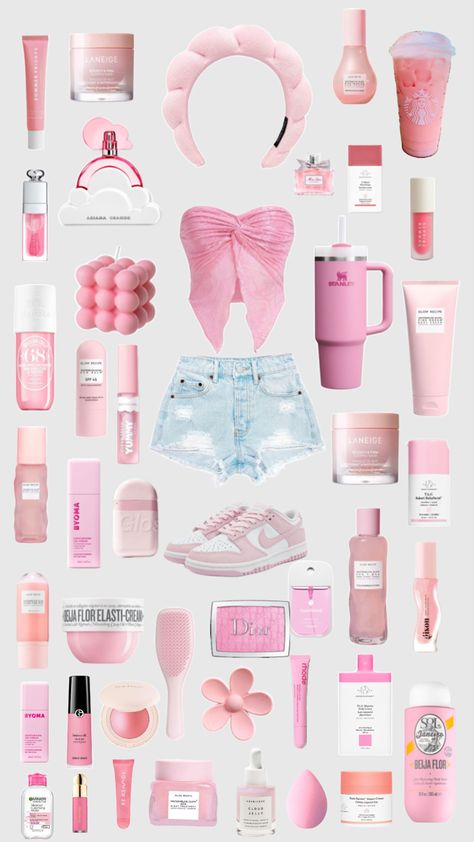 Preppy Preppy Starter Kit, Preppy Fits Ideas, Preppy Astethic, Pink Preppy Outfits, Preppy Gift Ideas, Pink Preppy Outfit, Preppy Finds, Preppy Rainbow, Preppy Outfits Aesthetic