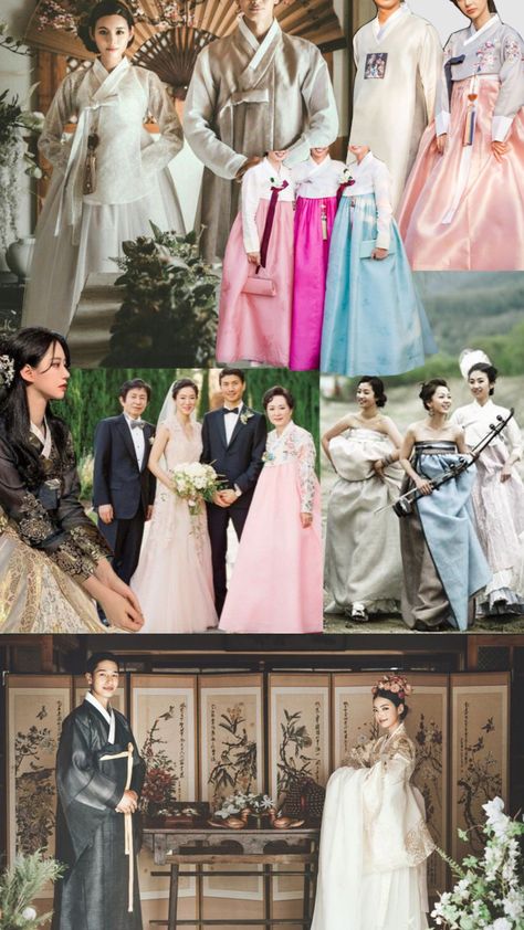 #hanbok #wedding #korean #koreanwedding Korean American Wedding, Korean Wedding Aesthetic, Korean Traditional Wedding, Korean Wedding Traditions, Traditional Korean Wedding, Wedding Hanbok, Hanbok Wedding, Wedding Korean, Korean Traditional Clothing