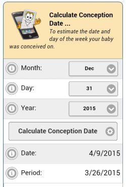 Conception Date Calculator Conception Calculator, Conception Calendar, Pregnancy Due Date Calculator, Due Date Calculator, Conception Date, Conceiving A Boy, Age Calculator, Pregnancy Calculator, Healthy Pregnancy Tips