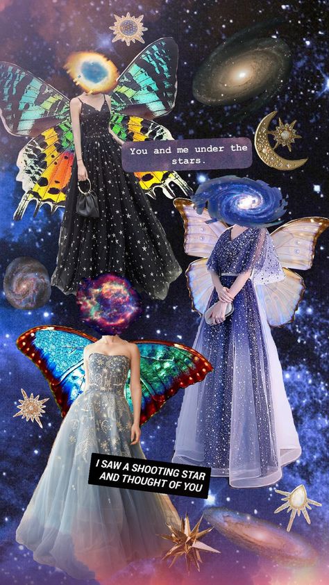 #space #starry #fairy #nebulae #space #inspiration #outfit #celestial #star #spacecore #celestialcore #fairycore #galaxycore Astronomer Outfit, Space Fashion Aesthetic, Nebulae Space, Spacecore Fashion, Navy Inspiration, Space Fashion, Blue Inspiration, Inspo Outfit, Space And Astronomy