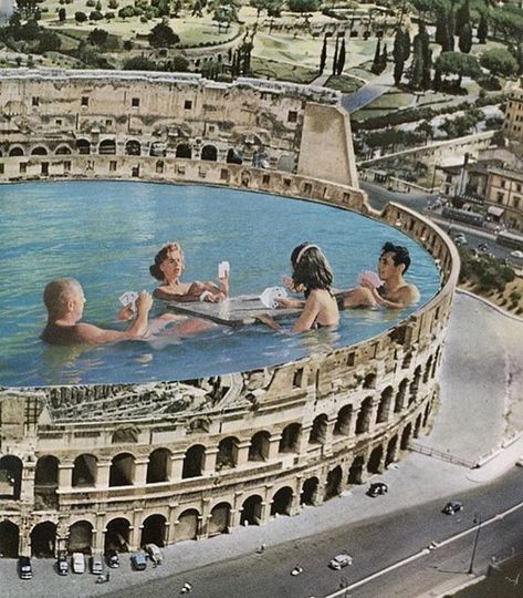 Maya Land no Instagram: “When in Rome... 😍❤️. My #handmadecollage. Prints are available on my website www.artisticsideoflife.com or follow the link in my bio 💕.…” Rome Architecture, City Collage, Surreal Collage Art, Bullet Art, When In Rome, Dada Art, Surreal Collage, Magazine Collage, Architecture Collage