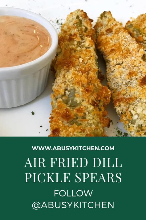 Air Fryer Pickles, Fried Pickle Spears, Air Fryer Fried Pickles, Air Fryer Recipes Chicken Tenders, Air Fryer Recipes Healthy Low Carb, Pickle Spears, Air Fryer Recipes Keto, The Best Air Fryer, Best Air Fryer