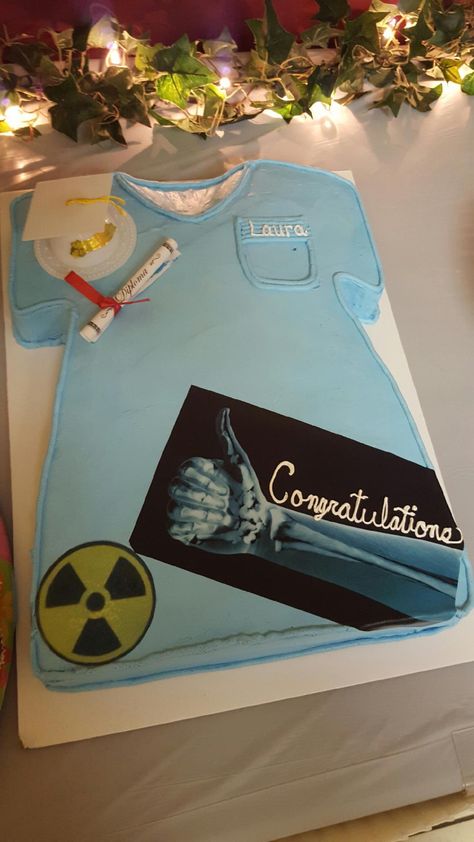 Laura's rad tech grad cake :) Rad Tech Humor, Medical Student Humor, Rad Tech Student, Radiology Nursing, Medical School Quotes, Rad Tech Week, Radiologic Technology, Radiology Student, Grad Cake