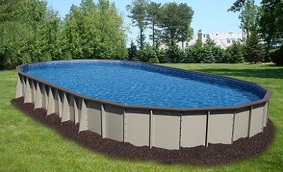 Ultimate Above Ground Pool - Oval Shape Round Above Ground Pool, Piscina Intex, Best Above Ground Pool, Leisure Pools, Intex Pool, Pool Landscape Design, Above Ground Pool Landscaping, Above Ground Pool Decks, Backyard Pool Landscaping