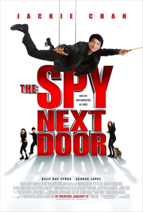 The Spy Next Door, Doors Movie, Jackie Chan Movies, George Lopez, Billy Ray Cyrus, Billy Ray, Spy Kids, Blu Ray Movies, Family Movie Night