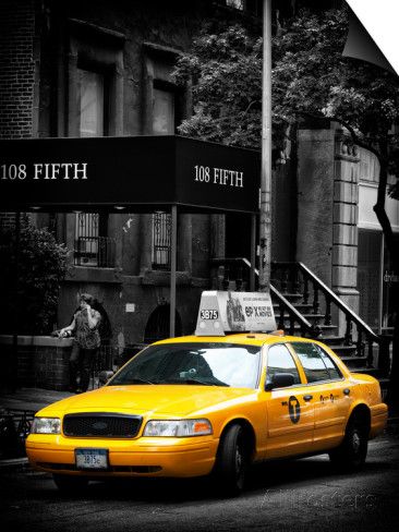 Yellow Taxis, 108 Fifth Avenue, Flatiron, Manhattan, New York City, Black and White Photography Prints by Philippe Hugonnard at AllPosters.com City Black And White, Yellow Taxi Cab, Nurse Quotes Inspirational, New York Taxi, Yellow Taxi, Yellow Cabs, Black And White City, Taxi Cab, Union Square