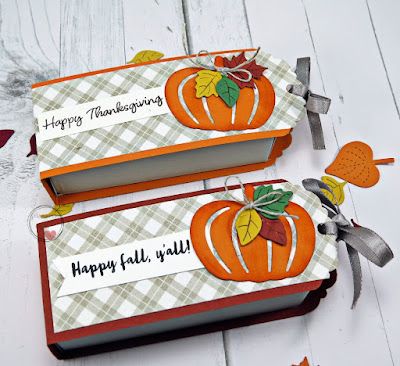 Diy Treat Boxes, Treat Boxes Diy, Thanksgiving Gifts Diy, Gift Box Tutorial, Fall Party Favors, Candy Treat Box, Fall Craft Fairs, Christmas Treats Holders, Christmas Treats Boxes