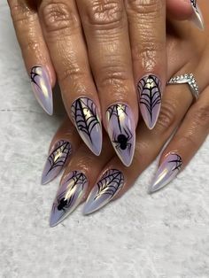 Gel Glue, Nail Art Set, Almond Nails Designs, Almond Nail, Nail Envy, Nail Forms, Halloween Nail Designs, Cute Nail Designs, Nail Accessories