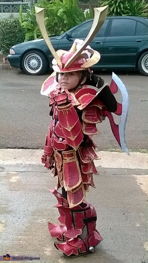 Samurai Warriors 5, Samurai Warriors 2, Samurai Warriors 4, Samurai Concept, Halloween Costumes 2014, Samurai Helmet, Warrior Costume, Homemade Costume, Costume Works