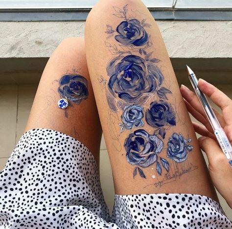 Leg Art, Leg Painting, Artist Aesthetic, Ink Drawings, Hand Art, Skin Art, Cool Art Drawings, Art Sketchbook, Ink Drawing