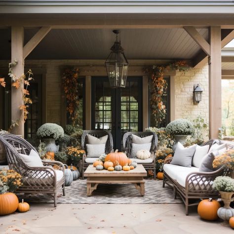 Backyard Ideas That Add Value to Your Home - Frosted Blog Fall Outdoor Decorating, Fall Outdoor Space, Outdoor Decorating Ideas, Minimalist Home Design, Fall Patio, Fall Board, Storage Outdoor, Add Value To Your Home, Industrial Inspiration