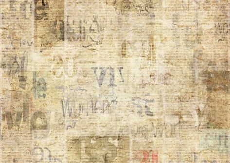 Newspaper with old grunge vintage unreadable paper texture background. Newspaper #Sponsored , #SPONSORED, #paid, #grunge, #texture, #background, #vintage Old Grunge, Newspaper Background, Paper Texture Background, Newspaper Paper, Background Landscape, Vintage Letters, Vintage Paper Background, Edible Printing, Vintage Newspaper