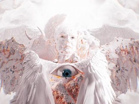 3D artist Jonas Pfeiffer recreates how angels look like by only following the Bible’s descriptions. Angels In The Bible, Mtg Altered Art, Real Angels, Angel Drawing, Angel Warrior, Bride Of Christ, Dreamcore Weirdcore, Angels Among Us, Biblical Art