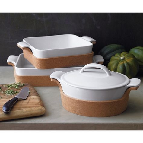 Stoneware Dishes — Baking Stoneware — Serving Dishes Cookware Set Best, Electric Skillet Recipes, Cookware Design, Soft Foods, Cast Iron Recipes, Stoneware Dishes, Crate Barrel, Cast Iron Cooking, Cool Kitchen Gadgets