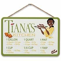 Tiana Kitchen, Frog Bedroom, Disney Princess Kitchen, Kitchen Letters, Frog Nursery, Princess Kitchen, Black Disney Princess, Kitchen Conversion Chart, Disney Kitchen Decor