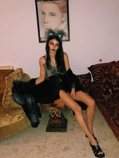 Black Wolf Costume, Hot Werewolf Costume, Hot Wolf Costume, Woman Wolf Costume, Werewolf Outfit Female, Wolf Halloween Costume Women, Werewolf Halloween Costume Women, Wearwolf Costume Woman, Big Bad Wolf Costume Women