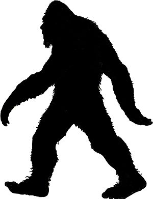 Bigfoot Drawing, Appreciation For Him, Bigfoot Silhouette, Bigfoot Pictures, Bigfoot Art, Snowshoes, Bigfoot Sasquatch, Silhouette Stencil, Animal Silhouette