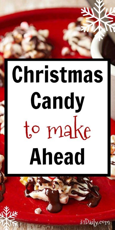 Christmas Candy to Make Ahead and Visions of Sugar Plums | 31Daily.com Christmas Candy To Make, Christmas Sweets Recipes, Christmas Candy Easy, Christmas Candy Homemade, Easy Christmas Candy Recipes, Easy Candy Recipes, Sugar Plums, Xmas Treats, Christmas Food Gifts