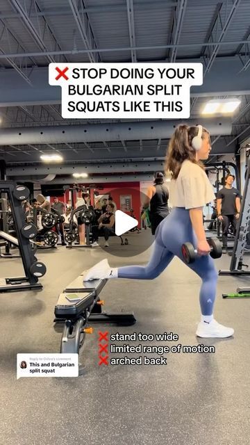 BlackDiamondLadies on Instagram: "Bulgarian Sit Squats. There is a technique to target certain muscles. How do your prefer to get yours done?

Post Credit: TikTok strongwithsteph

#strongwoman #NotYoGma #blackdiamondladies #bulgariansquat #glutesworkout #liftheavyweights #fitmomma #legacyfit #womenlift #deadlifter #mindbodysoul #bodybuidling
#gymmotivation #noquitters #pushforward #inspired #blackwomenworkout  #strengthtraining #womenwholift #weighttraining #badasswomen #ladymuscles #liftlikeagirl #gymmotivation #fitover40 #fitover50 #fitmoms" Beginner Workout Schedule, Perfect Squat, Split Squats, Exercise To Reduce Thighs, Workout Splits, Summer Body Workouts, Bulgarian Split Squats, Leg And Glute Workout, Squat Workout