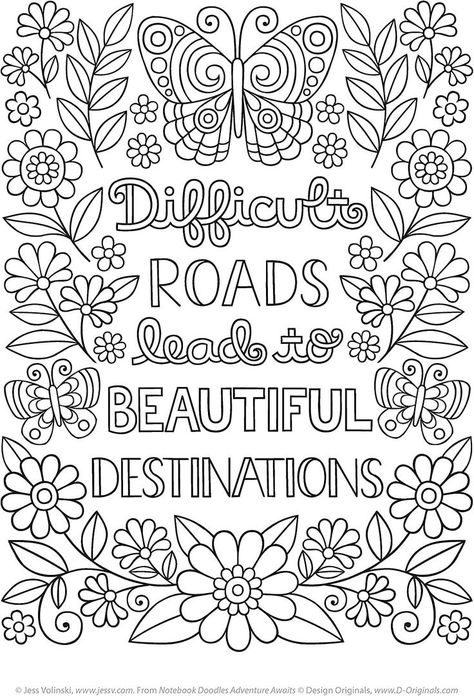 Word Art Coloring Pages, Motivational Coloring Pages For Adults, Poetry Coloring Pages, Quote Colouring Pages, Sel Coloring Pages, Motivational Quotes Coloring Pages, Inspirational Quote Coloring Pages, Mental Health Coloring Pages For Teens, Inspirational Quotes Coloring Pages Free Printable