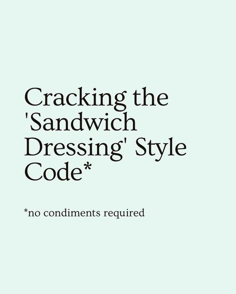 Kate Hiscox on Instagram: "⚡️NEW BLOG POST⚡️Today we discuss how to master the ‘sandwich dressing’ styling trick. It’s not about mayonnaise, but it will help you pull together and balance outfits very easily. It can apply to tones, fits, textures and styles. It can be as straightforward as just adding the right accessories, or you can play with full-on colour matching. Keep reading todays blog post (link via stories) to find out more…#sandwichdressing #stylingtips #fashionblog #summerstyle #outfitideas #fashionover40 #wearsmymoney" Sandwich Dressing, Colour Matching, Fashion Over 40, News Blog, Mayonnaise, Color Matching, Fashion Blog, Blog Post, Sandwiches