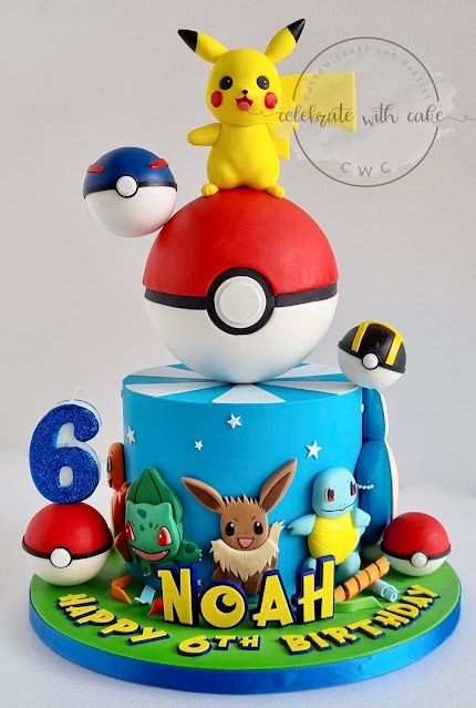 Pikachu Pull Apart Cupcakes, Picachu Cakes Pokemon, Simple Pokemon Cake, Pokemon Cake Birthday, Pokemon Birthday Cakes, Tort Pokemon, Torte Pokemon, Pokemon Birthday Party Cake, Pokemon Theme Cake