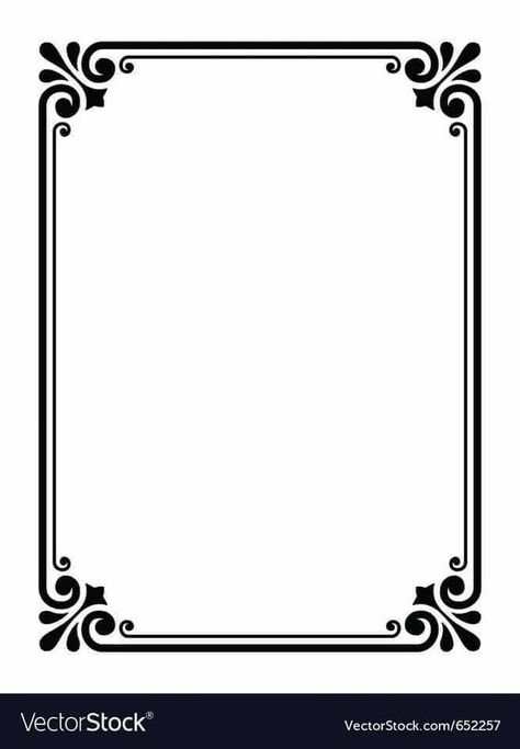 Clip Art Frames Borders, Colorful Borders Design, Colorful Borders, Frame Border Design, Page Borders Design, Simple Borders, Page Borders, Floral Border Design, Decorative Frame