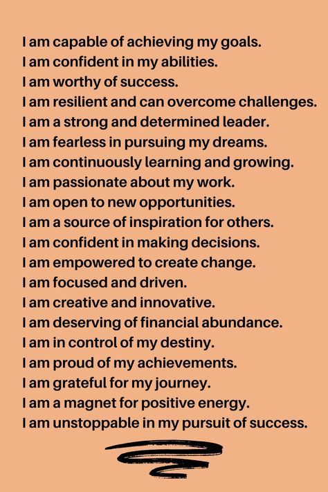 Discover the power of positive affirmations with our list of powerful affirmations designed for self-development and boosting self-confidence. These affirmations focus on self-growth and are perfect for anyone looking to enhance their confidence and personal development.  Dive into the world of self-improvement with actionable affirmations that will empower you on your journey to becoming a more confident you. Self Concept Affirmations For Confidence, Powerful Affirmations For Confidence, Divorce Affirmations, Action Affirmations, Motivation Topics, Abundance Magic, Mind Transformation, Amazing Affirmations, Weekly Affirmations