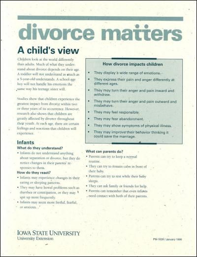 A Child's View -- Divorce Matters - Thumbnail Marriage Help Counseling, Family Separation, Marriage Counseling Questions, Coping With Divorce, Improve Marriage, Divorce Counseling, Communication In Marriage, Marriage Therapy, Divorce Advice