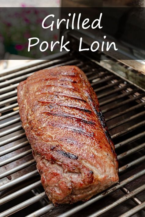 Grilled Boneless Pork Loin, Pork Loin Roast Bbq, Stuffed Pork Loin Grill Recipes, Pork Loin On Bbq Grill, Barbeque Pork Loin, Boneless Pork Loin Recipes Grilled, Pork Loin Recipes Bbq Grilled, Grilled Pork Loin Roast Recipes, Pork Loin On The Grill Recipes