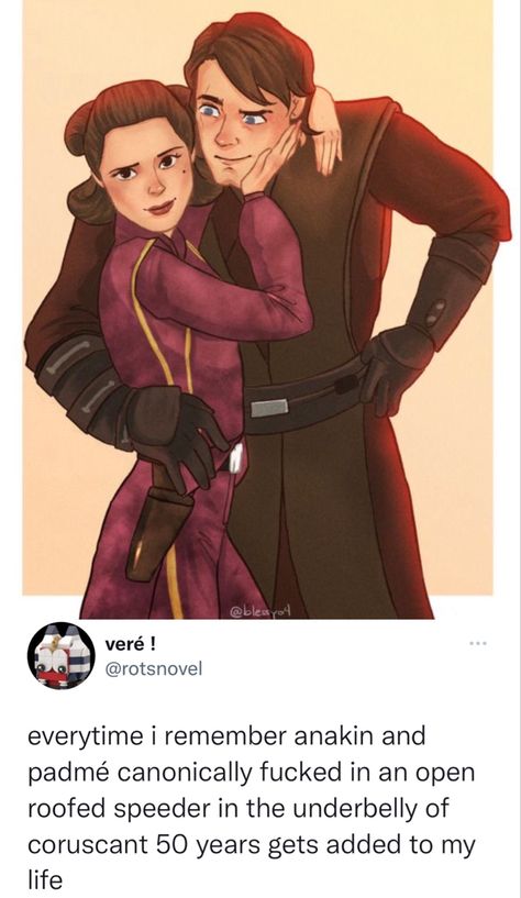 Tumblr, Anakin Vader, Star Wars Padme, Anakin And Padme, Star Wars Books, Star Wars Anakin, Cuadros Star Wars, Star Wars Jokes, Star Wars 2