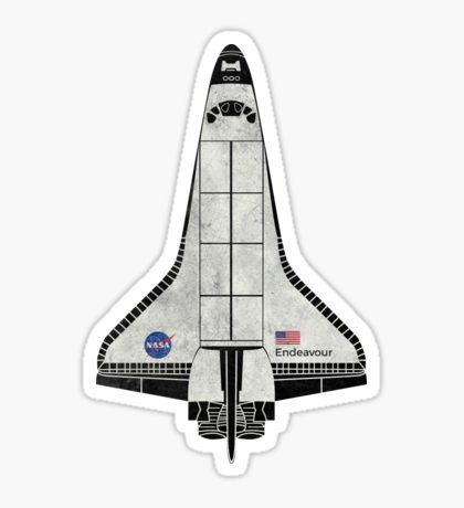 Endeavour NASA Space Shuttle Sticker Space Shuttle, Space Aesthetic Wallpaper Laptop, Space Aesthetic Wallpaper, Space Aesthetic, Nasa Space Shuttle, Nasa Space, Wallpaper Laptop, The Solar System, Sticker Laptop