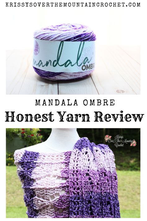 An Honest Mandala Ombre Yarn Review: Everything You Need to Know - Krissys Over The Mountain Crochet Mandala Ombre Crochet Patterns, Crochet Patterns For Ombre Yarn, Mandala Ombre Yarn Patterns, Lion Brand Mandala Ombre Yarn Crochet Patterns Free, Mandala Ombre Yarn Crochet Patterns Free, Lion Brand Ferris Wheel Yarn Patterns, Mandala Ombre Yarn Crochet Patterns, Mountain Crochet, Crochet Journal