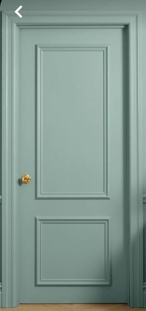 Room Door Color Ideas Bedrooms, Witches Apartment, Witch Apartment, Mint Door, Color Door, Green Door, Green Interiors, Bathroom Doors, Door Color