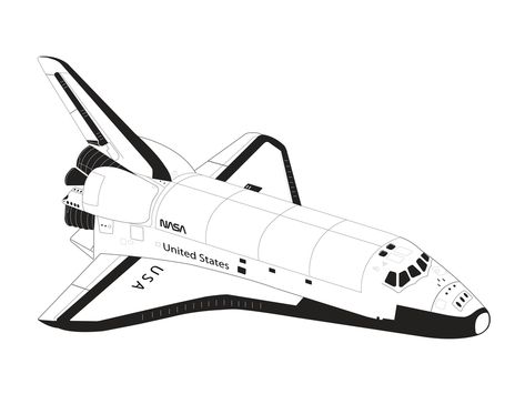 Space Shuttle Illustration, Space Ships Drawing, Space Shuttle Tattoo, Space Shuttle Drawing, Rocket Ship Tattoo, Space Whale, Nasa Space Shuttle, Whirlpool Galaxy, Star Formation