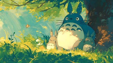 #StudioGhibli #Ghibli #Totoro #MyNeighborTotoro #TotoroLoveHere #TotoroForever #TotoroFanArt #TotoroPlush #TotoroLovers #TotoroInspired #TotoroCollectibles #TotoroMemories #TotoroMoments Studio Ghibli Background Totoro, My Neighbor Totoro Wallpaper Laptop, My Neighbor Totoro Backgrounds, Steam Deck Background, Totoro Profile Picture, Ipad Wallpaper Totoro, Totoro Ipad Wallpaper, Ghibli Notion Cover, My Neighbor Totoro Wallpaper Desktop