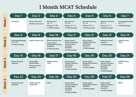 Building the Best MCAT Study Schedule - Step-by-Step Guide Mcat Study Schedule, Study Schedule Template, Residency Medical, Mcat Prep, Mcat Study, School Prep, Medical Student Motivation, Vet School, Acceptance Letter