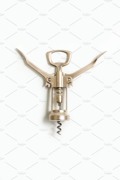 Wine bottle opener on a white Wine White, House Essentials, Wine Bottle Opener, Wine Opener, Bottle Openers, Technical Drawing, Grimm, Presentation Design, Bottle Opener