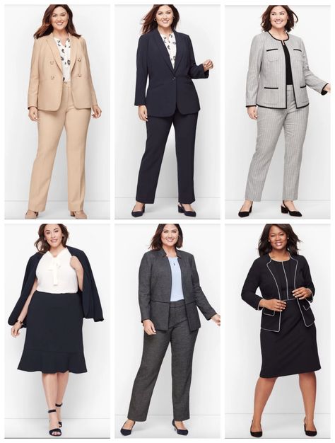 The best retailers for plus size workwear for upper management and C-suite positions. Elevated, elegant, and available up to at least a size 22. Business Professional Outfits Plus Size, Office Outfits Women Plus Size, Plus Size Business Attire, Plus Size Professional, Plus Size Business, Plus Size Workwear, Fall Fashion Skirts, Business Professional Outfits, Executive Fashion