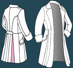 Making My 6th Doctor Costume: Six Frock Coat - fabric breakdown Tardis Key, Sherlock Coat, Hand Props, 5th Doctor, Sixth Doctor, Original Doctor Who, Doctor Coat, 3d Display, Doctor Costume