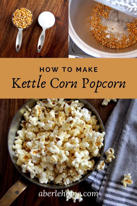 Whirley Pop Popcorn, Kettle Corn Recipe Homemade Stove Top, Home Made Kettle Corn, Dash Popcorn Maker Recipes, Kettle Corn In Popcorn Maker, Kettle Corn Recipe In Popcorn Maker, Coated Popcorn Recipe, Whirley Pop Kettle Corn, Whirley Pop Popcorn Recipes