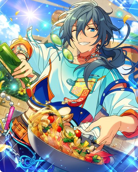 Niki Shiina Ensemble Stars Cards, Enstars Cards, Niki Shiina, Ensamble Stars, Emotional Damage, Crazy B, Star Cards, Brain Rot, Event Outfit