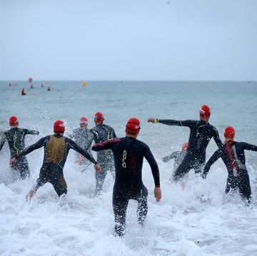 ironman 70.3 Ironman 70.3, Water Time, Treading Water, Bear Grylls, Simple Plan, Olympic Gold Medals, Warm Down, Open Water, Making Friends