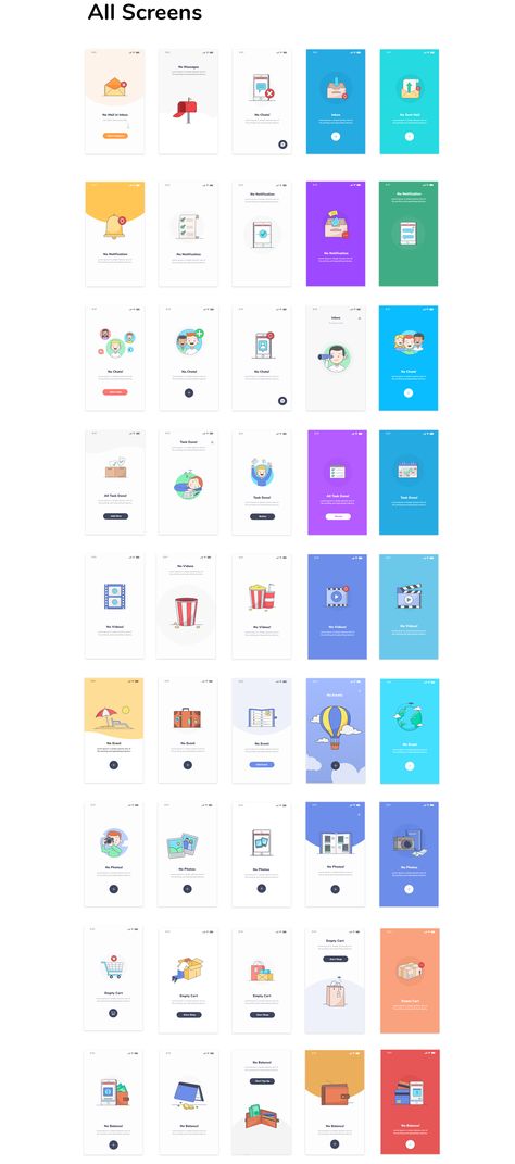 Empty State Illustrations Empty State Illustrations for professional Websites & Presentations #Paid, #Empty, #Ad, #State, #Illustrations Empty State Illustration, Empty State, Landing Pages, Professional Website, Mobile Ui, Graphic Design Art, Art Designs, Landing Page, Graphic Art