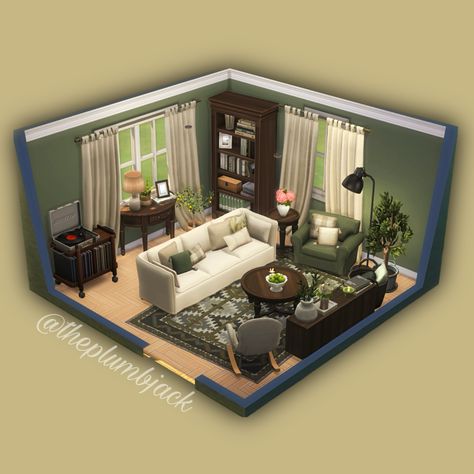 Living Room Designs Sims 4 No Cc, Cozy Living Rooms Sims 4, Sims House Living Room, Sims 4 Living Room Ideas Apartment, Sim4 Room Ideas, Base Game Sims 4 Houses Interior, Sims 4 Houses Interior Living Rooms, Bedroom Inspo Sims 4, Cozy Apartment Sims 4