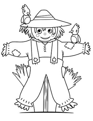 This scarecrow in this scarecrow coloring page isn't very scary, but he sure will warm your heart! With ruddy cheeks and a sweet smile, this guy is begging for some bright colors and imaginative stylings. It's the perfect coloring page for a cool autumn day. #educationdotcom Fall Coloring Sheets, Moldes Halloween, Holiday Worksheets, Preschool Coloring Pages, Thanksgiving Coloring Pages, Fall Preschool, Fall Coloring Pages, Halloween Coloring Pages, 자수 디자인